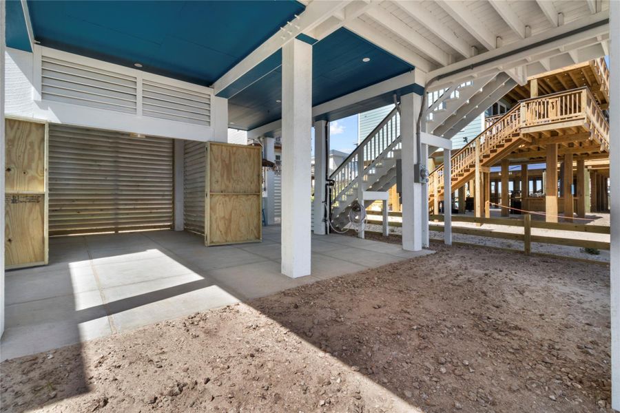 Exterior details and patio area of a home in , Surfside Beach (Image 19).