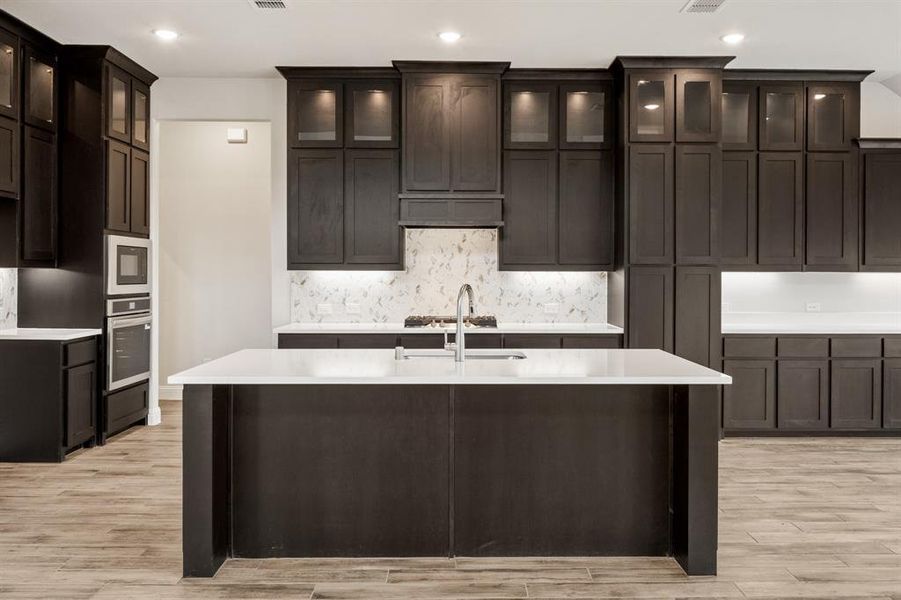 Furnished interior view inside a new home in Sonoma Verde, McLendon-Chisholm (Image 6).