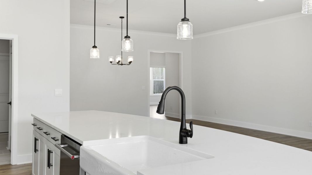 Close-up of interior finishes inside a home in Cottonwood Ridge, Piedmont (Image 9).
