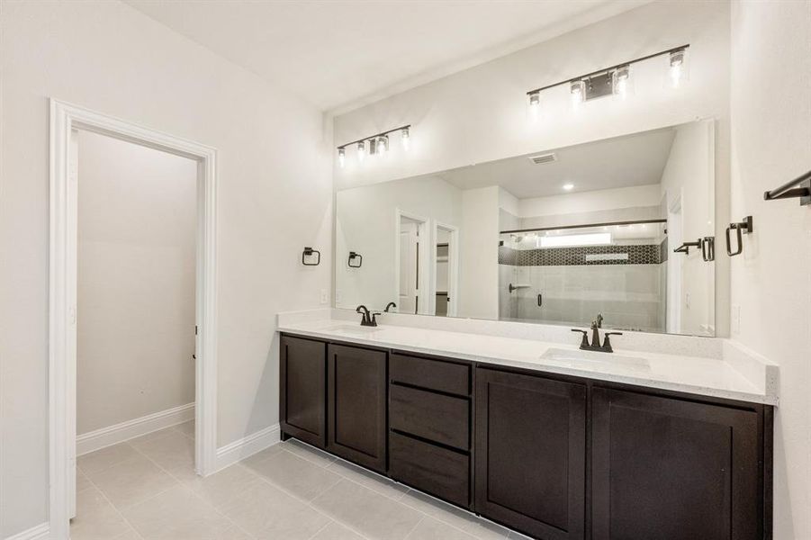 Furnished interior view inside a new home in Mockingbird Hills 60-65, Joshua (Image 13).