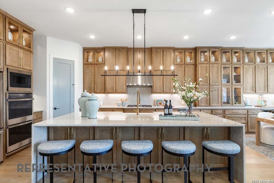 Furnished interior view inside a new home in Briggs Ranch, San Antonio (Image 15). Furnished interior view inside a new home in Briggs Ranch, San Antonio (Image 15).