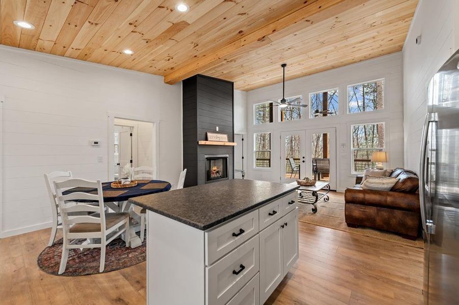 Furnished interior view inside a new home in , Morganton (Image 8).