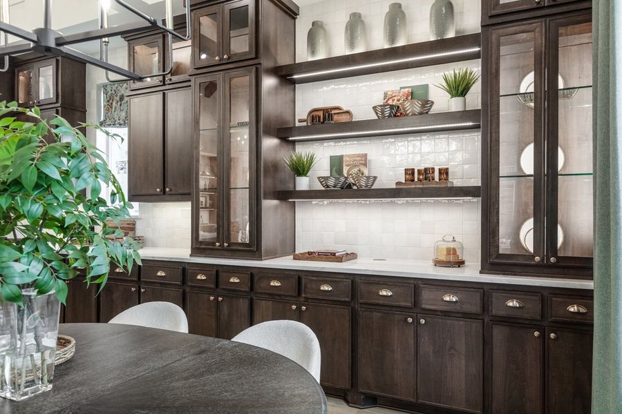 Representative Breakfast Nook - some options shown