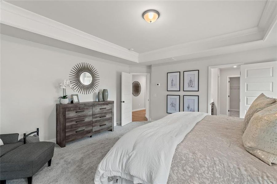 Furnished interior view inside a new home in Summerlin, Winder (Image 21).