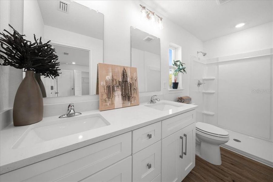 Furnished interior view inside a new home in , Spring Hill (Image 12). Furnished interior view inside a new home in , Spring Hill (Image 12).