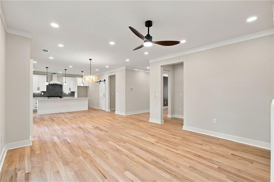 Spacious, unfurnished interior of a new home in , Atlanta (Image 35).