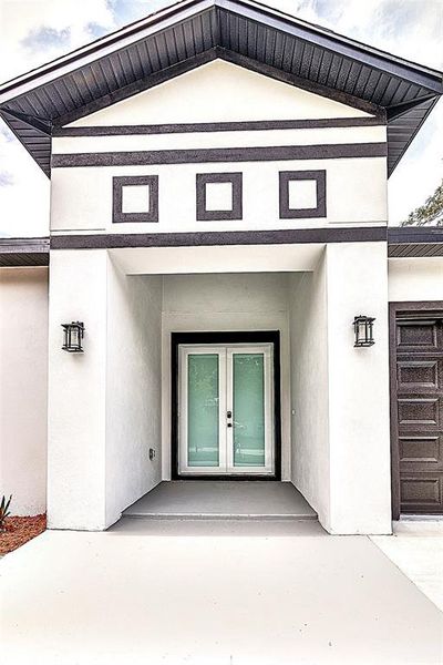 Exterior details and patio area of a home in , Clearwater (Image 3). Exterior details and patio area of a home in , Clearwater (Image 3).