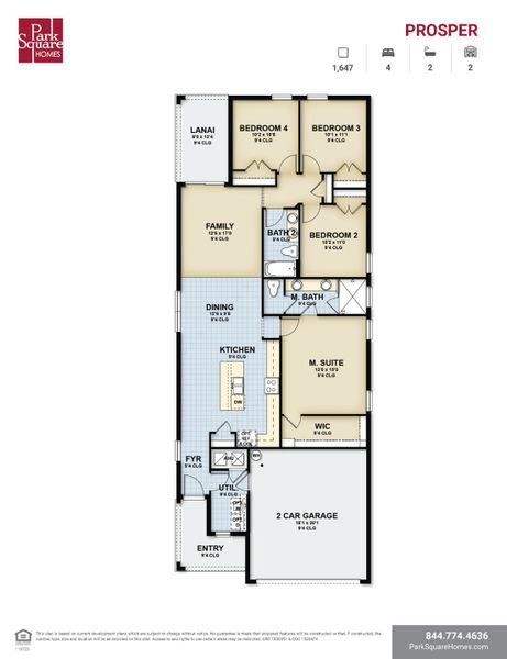 2D floor plan layout for the Prosper by Park Square Residential in Liberty Station, Orange City, FL (Image 3). 2D floor plan layout for the Prosper by Park Square Residential in Liberty Station, Orange City, FL (Image 3).