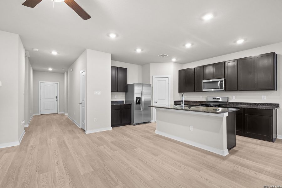 Furnished interior view inside a new home in Summerlin, Castroville (Image 14). Furnished interior view inside a new home in Summerlin, Castroville (Image 14).