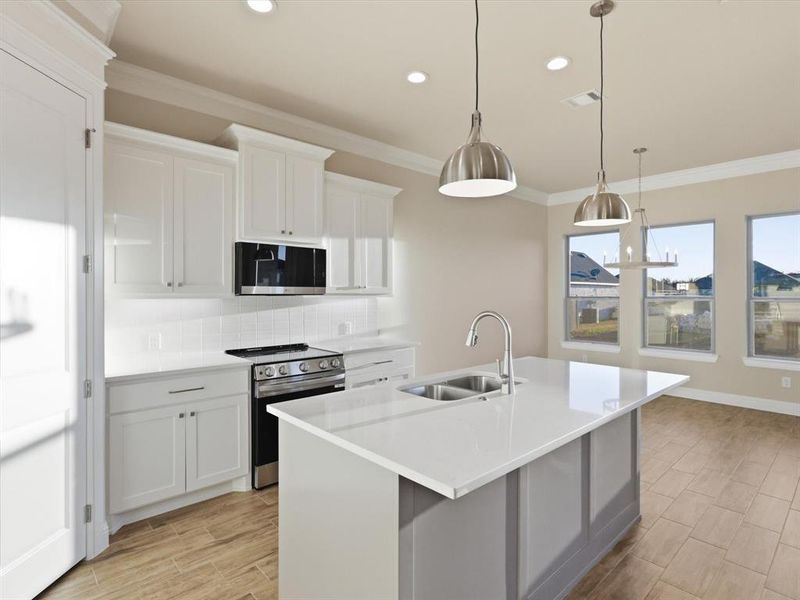 Furnished interior view inside a new home in , Tolar (Image 8).