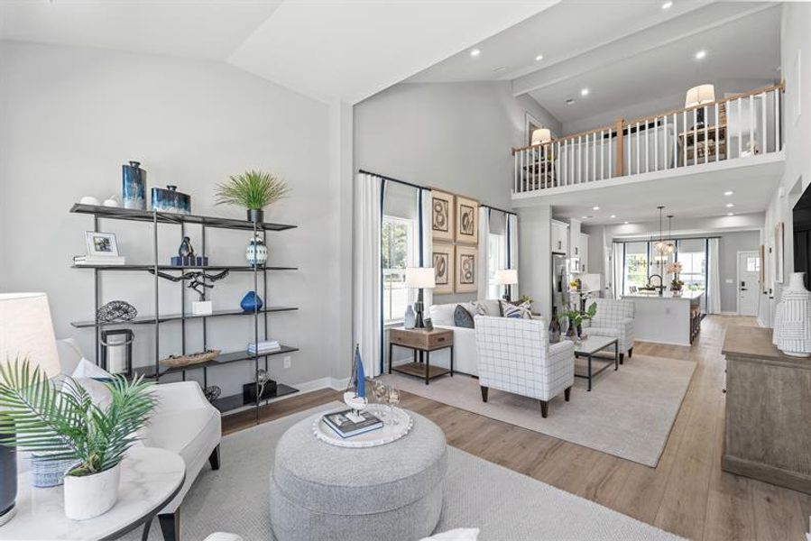 Representative furnished interior of a home built from the Bethany by Ryan Homes in Grande Dunes North Village Villas, Myrtle Beach (Image 14).