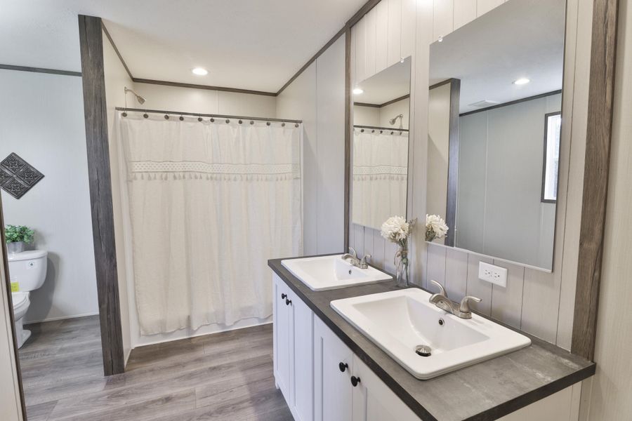 Furnished interior view inside a new home in , St. Stephen (Image 22).