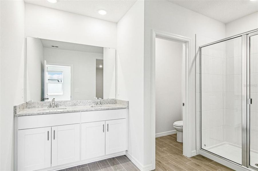 Furnished interior view inside a new home in Two Rivers - Classic Series, Zephyrhills (Image 7).