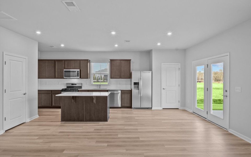 Furnished interior view inside a new home in Crestview, Spartanburg (Image 6). Furnished interior view inside a new home in Crestview, Spartanburg (Image 6).