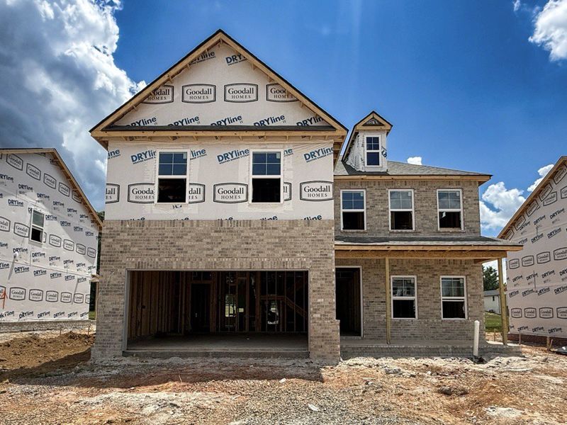 *Photo of actual home under construction May 2026