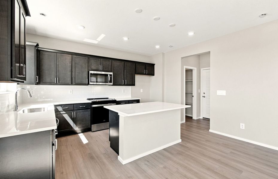 Furnished interior view inside a new home in Murata Farms, Fort Lupton (Image 9).