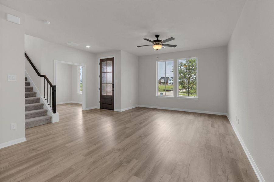 Spacious, unfurnished interior of a new home in Elyson, Katy (Image 24).