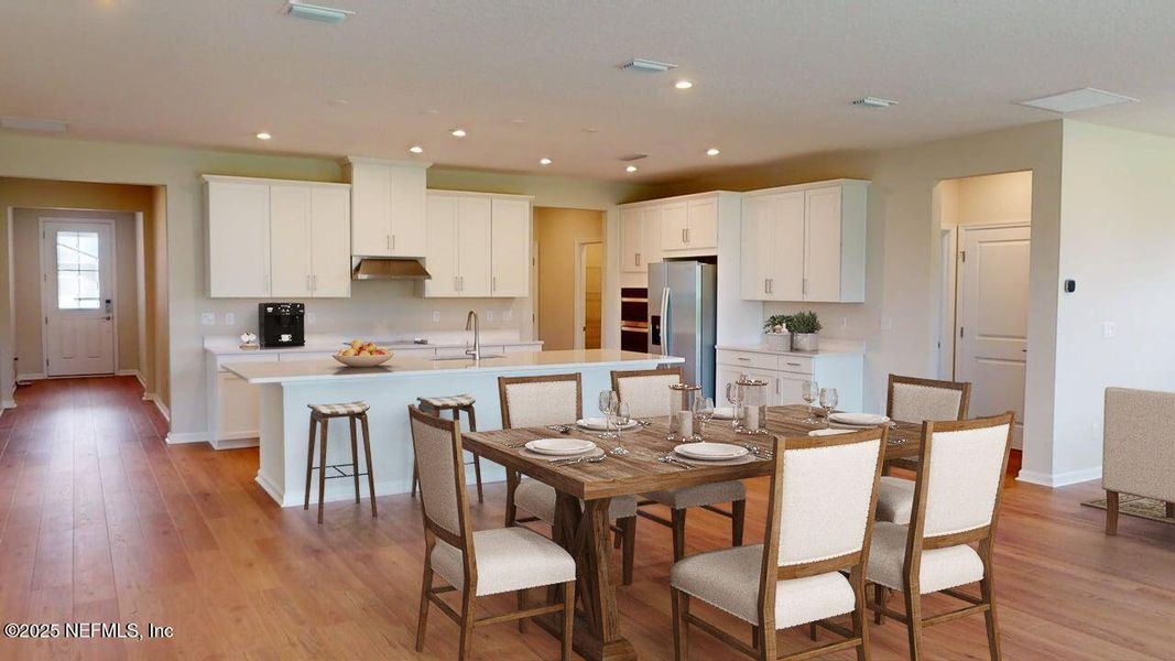 Furnished interior view inside a new home in Lakes at Bella Lago, Green Cove Springs (Image 3).