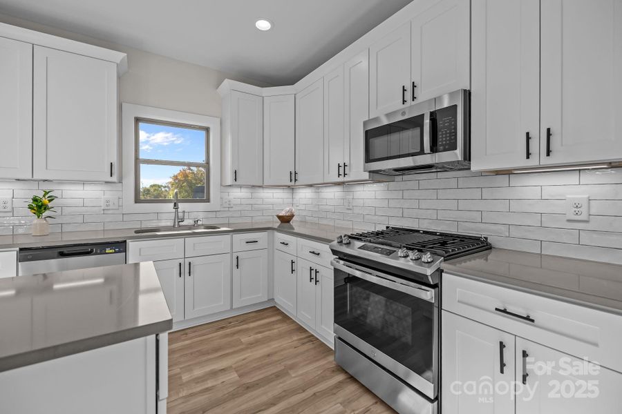 Furnished interior view inside a new home in , Monroe (Image 5).