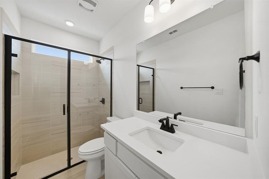 Furnished interior view inside a new home in Hillside Village, Celina (Image 7).