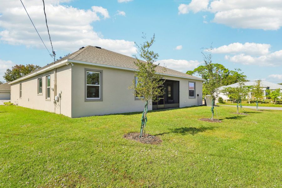 Exterior details and patio area of a home in Palm Bay, Palm Bay (Image 23).