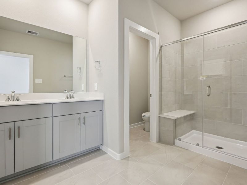 Furnished interior view inside a new home in Kemah Crossing - City Series, Kemah (Image 10).