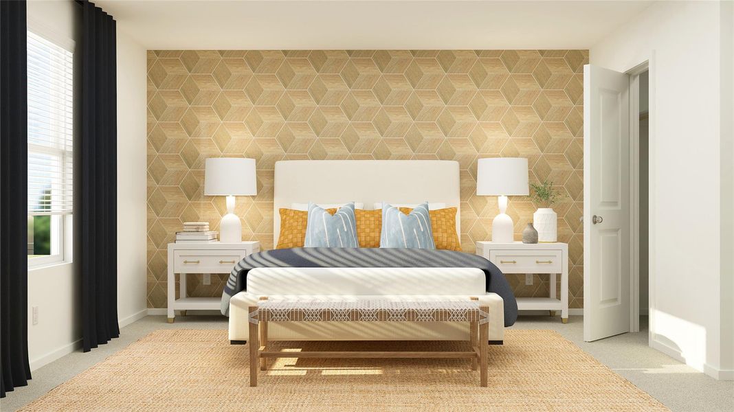 Furnished interior view inside a new home in Firefly Pointe: Classic Collection, Hutto (Image 3).