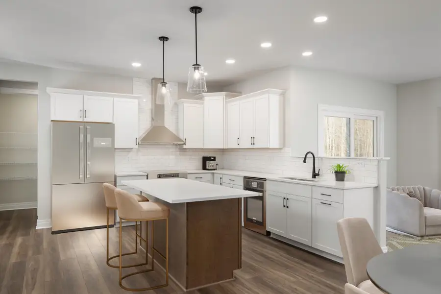Furnished interior view inside a new home in Cannon Woods, Clarence (Image 4).