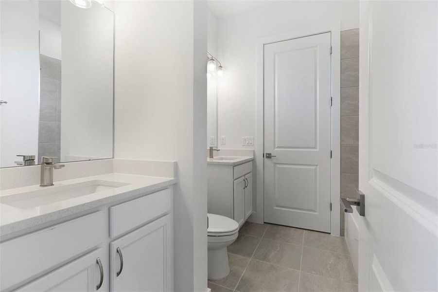 Furnished interior view inside a new home in Eagles Cove at Mirada, San Antonio (Image 13).