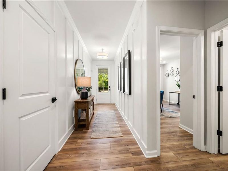 Furnished interior view inside a new home in Riverwood, Dallas (Image 6).