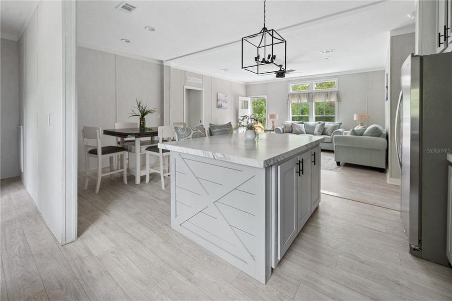 Furnished interior view inside a new home in , Starke (Image 14).