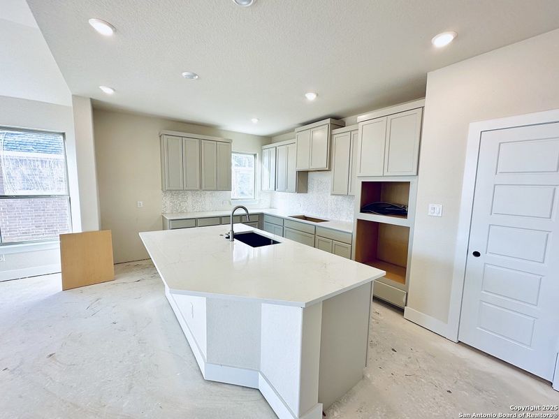 Furnished interior view inside a new home in Nopal Valley, San Antonio (Image 8).