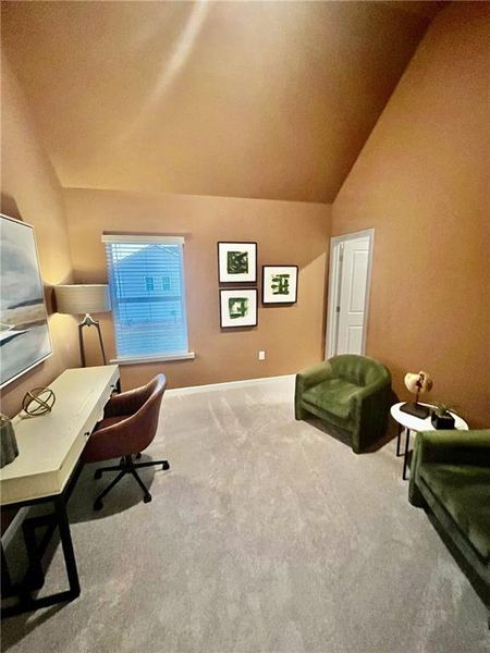 Furnished interior view inside a new home in Kingsmere Estates, Loganville (Image 11). Furnished interior view inside a new home in Kingsmere Estates, Loganville (Image 11).