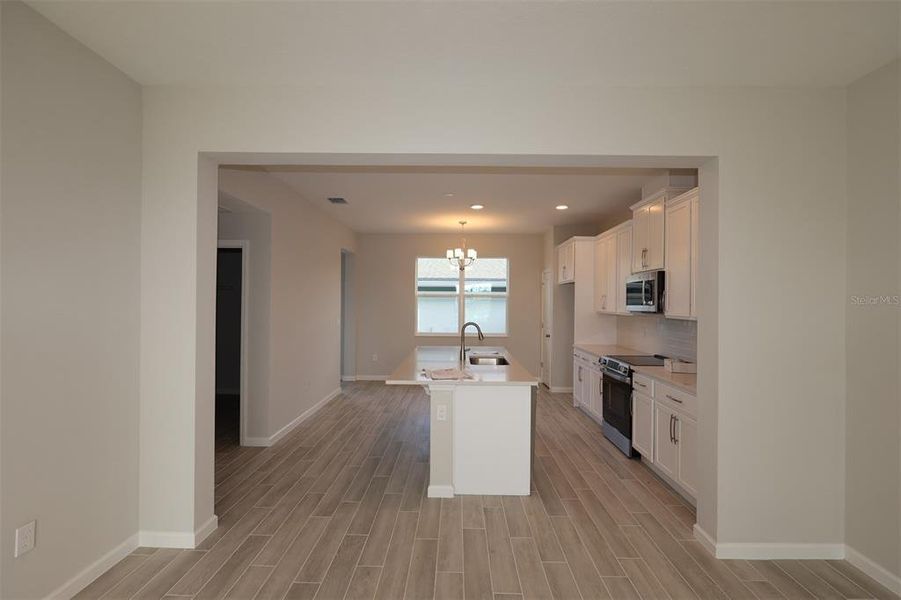 Furnished interior view inside a new home in Center Lake on the Park, St. Cloud (Image 10). Furnished interior view inside a new home in Center Lake on the Park, St. Cloud (Image 10).