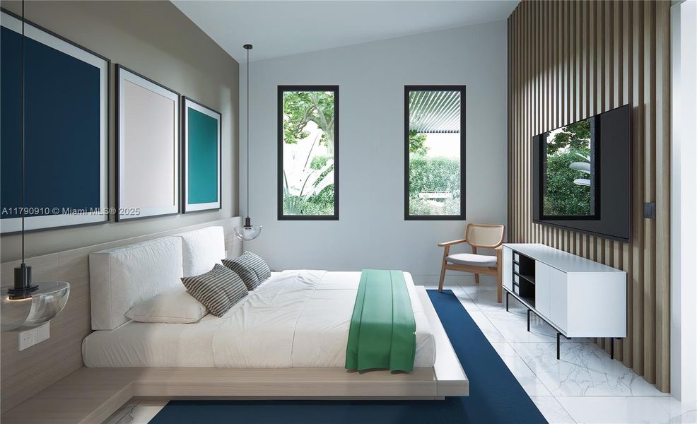 Furnished interior view inside a new home in , Port St. Lucie (Image 4).