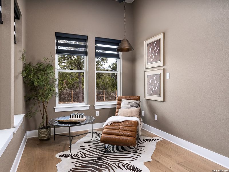 Furnished interior view inside a new home in , Boerne (Image 40).
