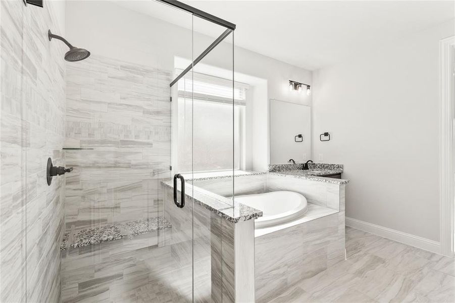 Furnished interior view inside a new home in Ridgepoint, Midlothian (Image 11).