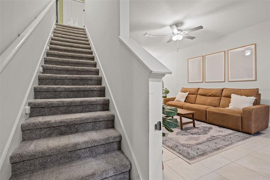 Furnished interior view inside a new home in , New Port Richey (Image 37).