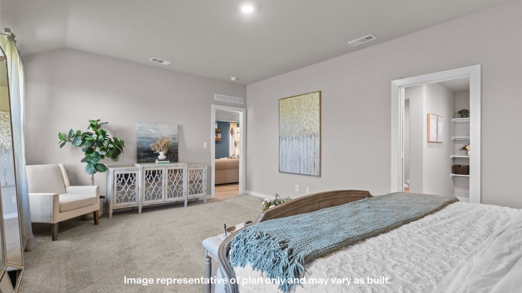 Furnished interior view inside a new home in Homestead at Parks Bell Ranch, Odessa (Image 11).