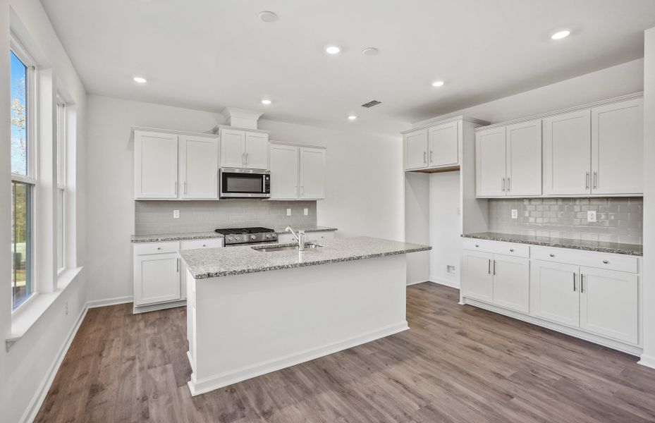 Open Kitchen with an Island