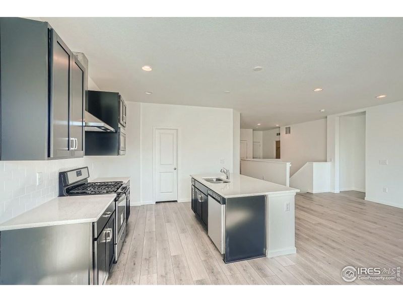 Furnished interior view inside a new home in Farmstead, Berthoud (Image 4).