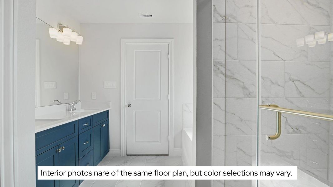 Furnished interior view inside a new home in Lexington Heights, Willis (Image 10). Furnished interior view inside a new home in Lexington Heights, Willis (Image 10).