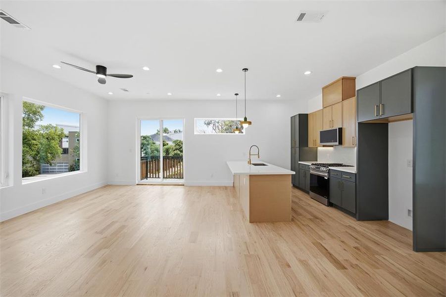 Spacious, unfurnished interior of a new home in , Dallas (Image 11). Spacious, unfurnished interior of a new home in , Dallas (Image 11).