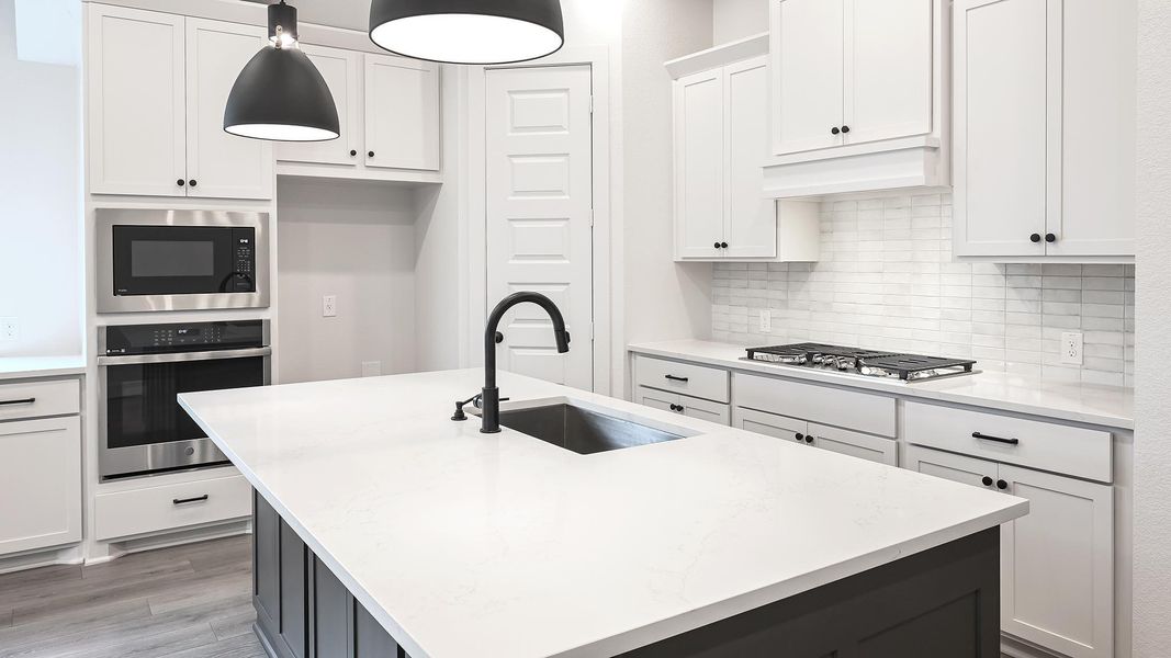 Furnished interior view inside a new home in La Cima 60', San Marcos (Image 10). Furnished interior view inside a new home in La Cima 60', San Marcos (Image 10).