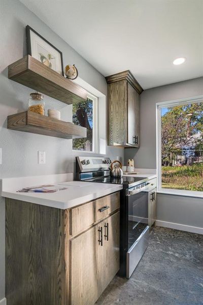 Furnished interior view inside a new home in , Paris (Image 12).