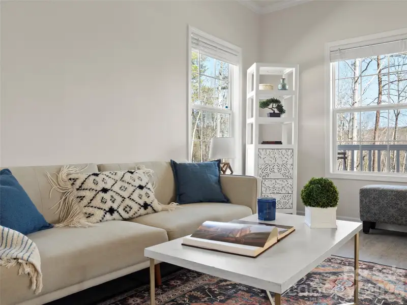 Furnished interior view inside a new home in , Hendersonville (Image 4).