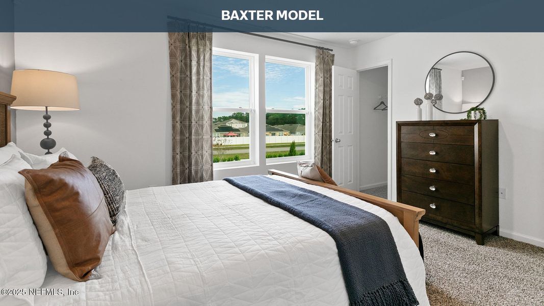 Furnished interior view inside a new home in Liberty Cove, Yulee (Image 8). Furnished interior view inside a new home in Liberty Cove, Yulee (Image 8).