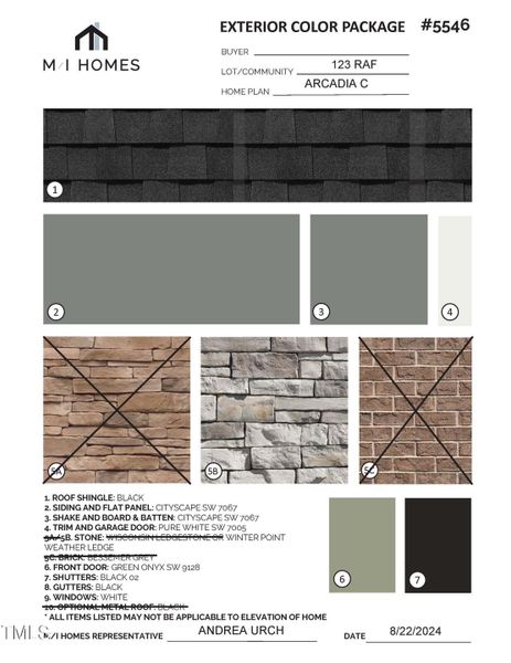 RAF 123 - Arcadia C - Slab - Contract Fi