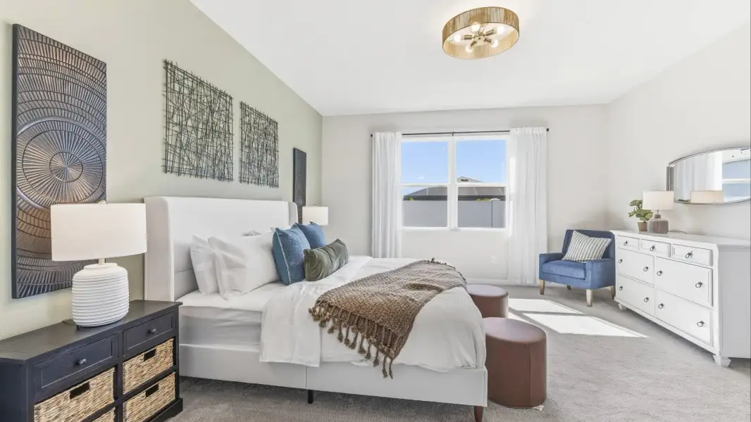 Furnished interior view inside a new home in Legacy Preserve, Parrish (Image 12).