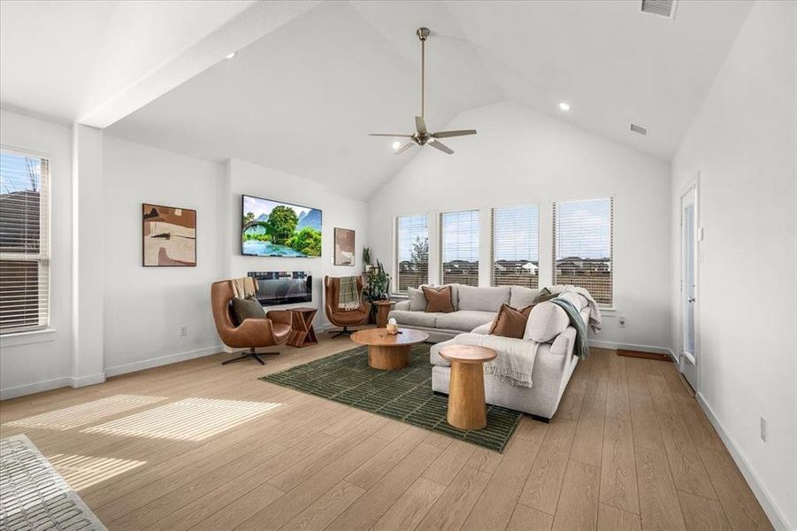 Furnished interior view inside a new home in , Fort Worth (Image 33).